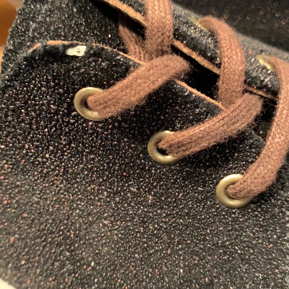 🎉SOLD ELSEWHERE!🎉 Dr. Martens Airwair Sparkle Black Oxford - Picture 4 of 10